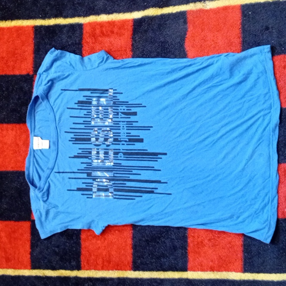 Diesel Blue Graphic Top (M)